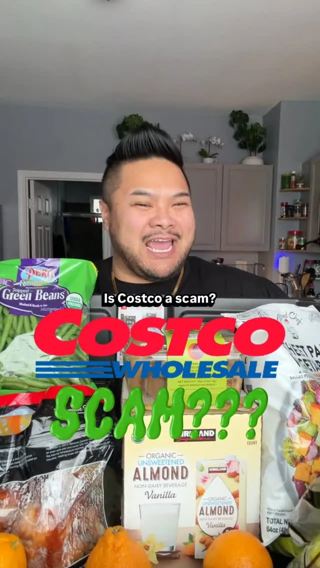RV Mendoza surrounded by Costco groceries in the cover for Breaking Even episode three.
